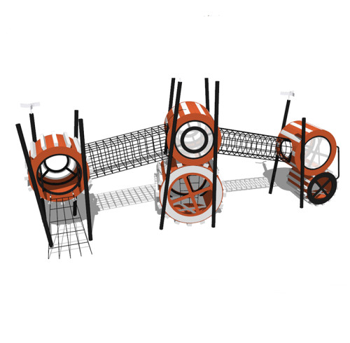 Gear Crawler Play Systems | Stainless Steel Slide | Outdoor Playground Sets | Custom Design