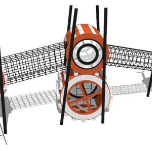Gear Crawler Play Systems | Stainless Steel Slide | Outdoor Playground Sets | Custom Design