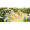 Solar Field Rope Play System | Outdoor Playground Sets | Custom Rope Climbing Net