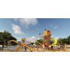 Solar Field Rope Play System | Outdoor Playground Sets | Custom Rope Climbing Net