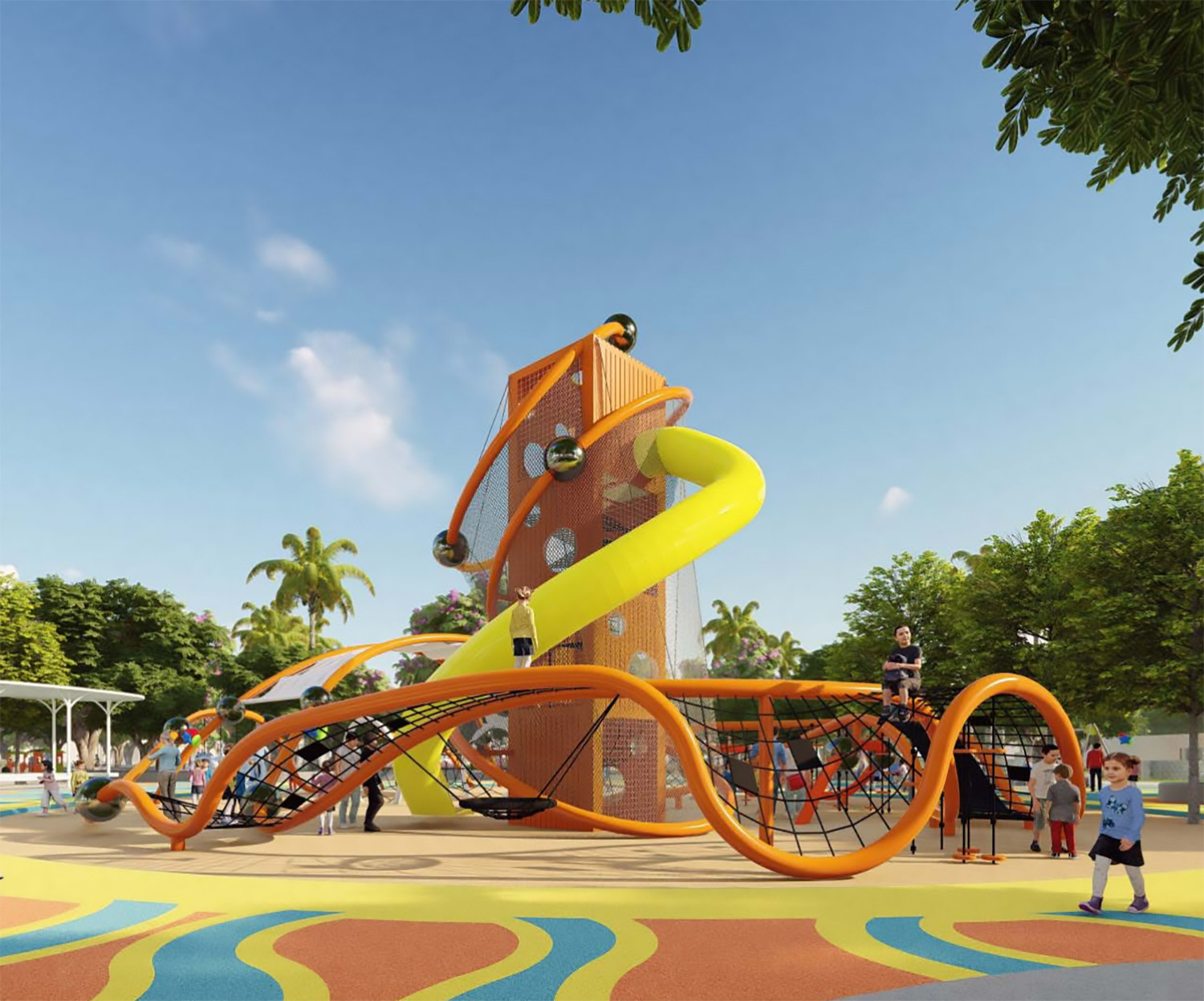 nature themed playground equipment