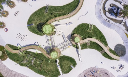 Exploring the Integration of Parent-Child Non-Powered Playgrounds into the Development Path of "Park Cities"