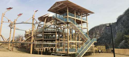 Nanjing Jungle | Crystal Tower High Ropes Course | Playground Equipment | Custom Design