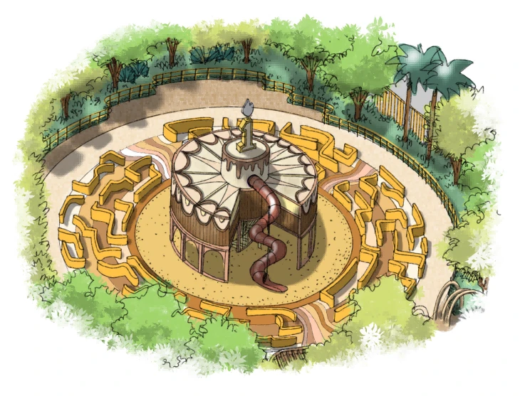 playground equipment sketch