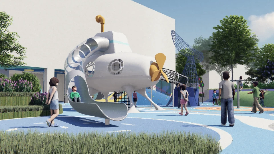 outdoor playground equipment