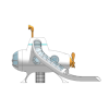 Mini submarine for stainless steel slide playground equipment I Transportation equipment | Amusement equipment customizable