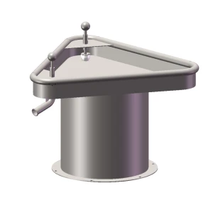 Triangular Water Basin Stainless Steel  | Water Play Equipment |  Water Park Manufacturer