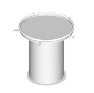 Round Dividing Dish Type A | Water Play Equipment | Stainless Steel Custom Playground Equipment