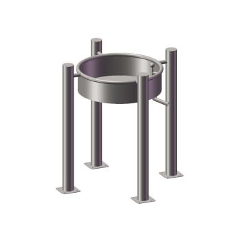 Round Water Basin | Water Play Equipment | Stainless Steel | Water Playground Equipment