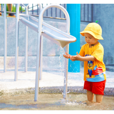 Water Park Stainless Steel Water Sink  | Archimedes Water Play Equipment |  Water Playground Equipment