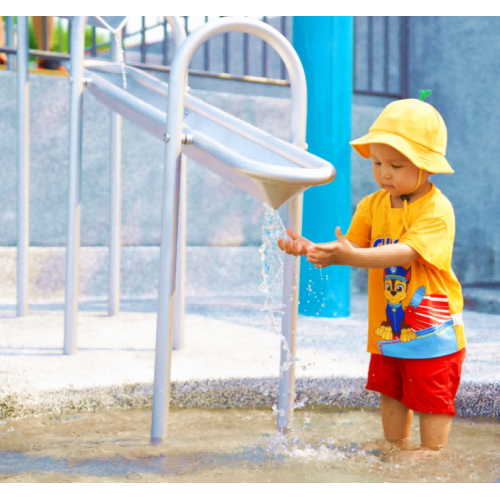 Water Park Stainless Steel Water Sink  | Archimedes Water Play Equipment |  Water Playground Equipment