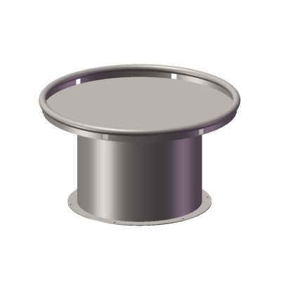 Round Dividing Dish Type B | Archimedes Water Play Equipment | Stainless Steel | Water Playground Equipment | Water Park