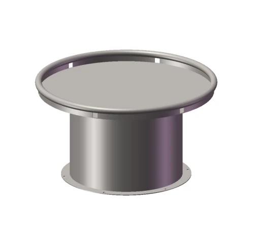 Round Dividing Dish Type B | Archimedes Water Play Equipment | Stainless Steel | Water Playground Equipment | Water Park