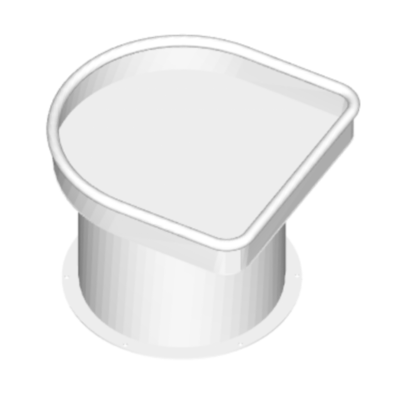 Catchment Basin Type B | Archimedes Water Play Equipment | Stainless Steel | Water Playground Equipment | Water Park