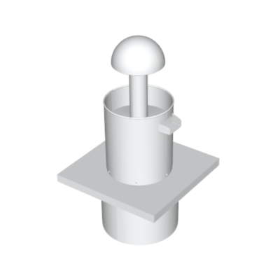 Mushroom Sprinkler | Archimedes Water Play Equipment | Stainless Steel | Water Playground Equipment | Water Park