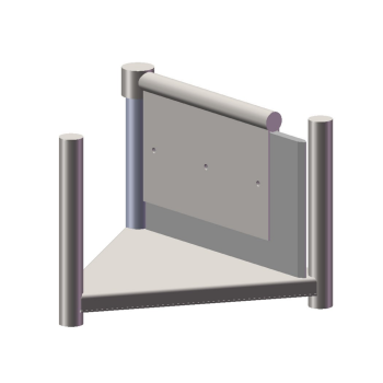 Triangular Gate | Archimedes Water Play Equipment | Stainless Steel | Water Playground Equipment | Water Park