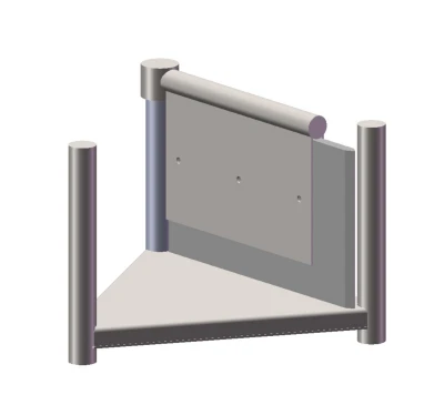 Triangular Gate | Archimedes Water Play Equipment | Stainless Steel | Water Playground Equipment | Water Park