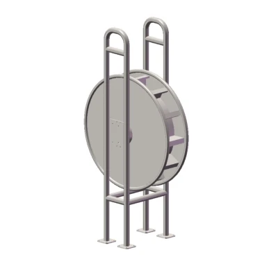 Water Wheel | Archimedes Water Play Equipment | Stainless Steel | Water Playground Equipment | Water Park