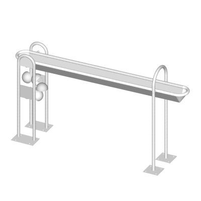 Water Transfer Device | Archimedes Water Play Equipment | Stainless Steel | Water Playground Equipment | Water Park