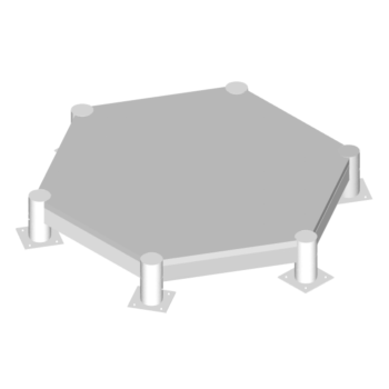 Hexagonal Water Table | Custom Water Play Equipment | Stainless Steel Water Playground Equipment