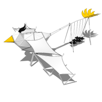 Wings of the bird for nature playground equipment | Animal equipment | Playground Equipment customizable