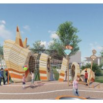 Conch  Playground| Climbing Playground Equipment | Custom Design playground equipment outdoor
