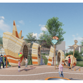 Conch  Playground| Climbing Playground Equipment | Custom Design playground equipment outdoor