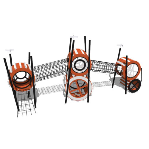 Gear crawler for climbing playground equipment | Transportation style | Amusement equipment customizable