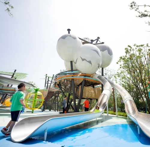 Bird's Nest Play Tower | Outdoor Playground Sets |  Besopke commercial playground equipment