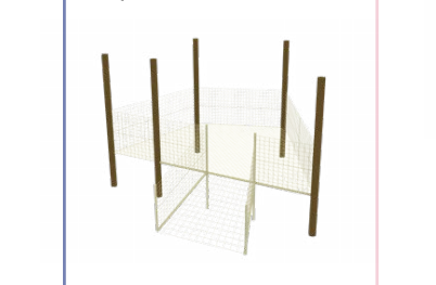 Treetop Nets Trampoline |  Custom Design Outdoor Adventure Playground | Rope Net