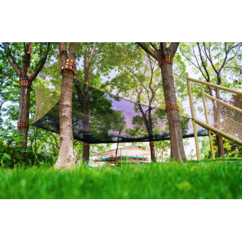 Treetop Nets Trampoline |  Custom Design Outdoor Adventure Playground | Rope Net