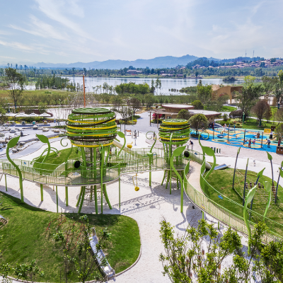 Custom Design Bird's Nest Parent-child Playground |  Outdoor Play Tower