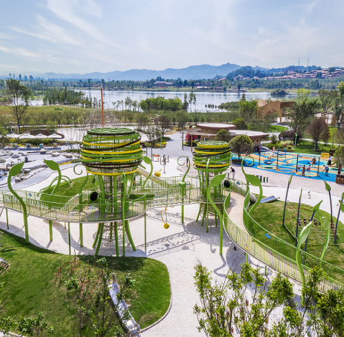 Custom Design Bird's Nest Parent-child Playground | Outdoor Play Tower