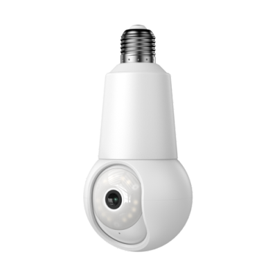 YTZ8 4MP dual lens indoor IP66 waterproof  night vision wifi ptz bulb camera