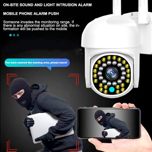 Waterproof Network PTZ Camera 4G Dome camera Remote Ultra-clear Night Vision Outdoor Security Monitor