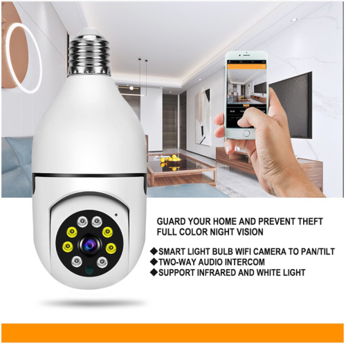 360 Degree Panoramic Waterproof HD Night Vision WiFi IP Mini Home Security Camera