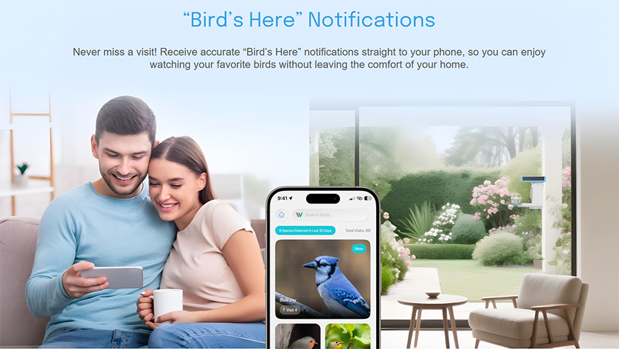 Smart Bird Feeder Camera