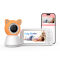 factory supply H.265 wireless baby camera with built-in lullabies two way audio
