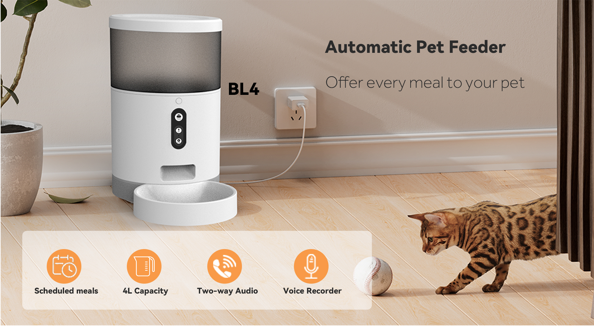 automatic pet feeder