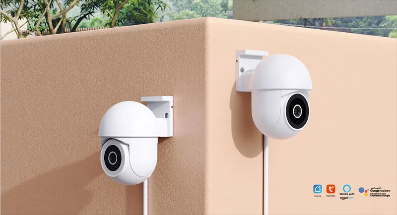 Full-color waterproof outdoor dome camera
