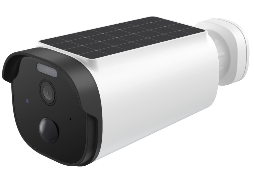 Solar Powered PIR Security Camera OEM, Tuya Two‑Way Audio Outdoor Surveillance Cam