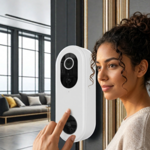 private mold wifi door bell camera Tuya APP Outdoor Waterproof Battery Powered