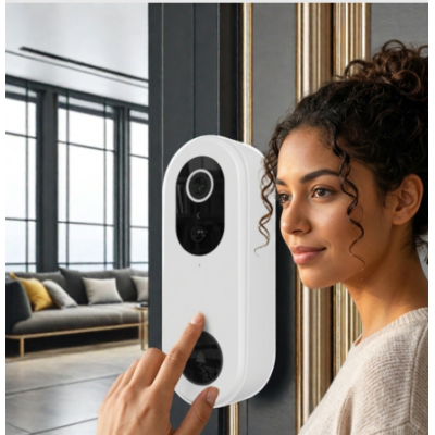 private mold wifi door bell camera Tuya APP Outdoor Waterproof Battery Powered