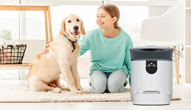  Tuya wifi pet feeder camera cloud storage IR night vision pet monitoring device