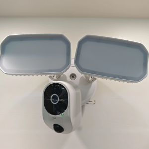 Bulk Floodlight Camera Supplier Outdoor 4K WiFi Floodlight Security Camera For Home Surveillance