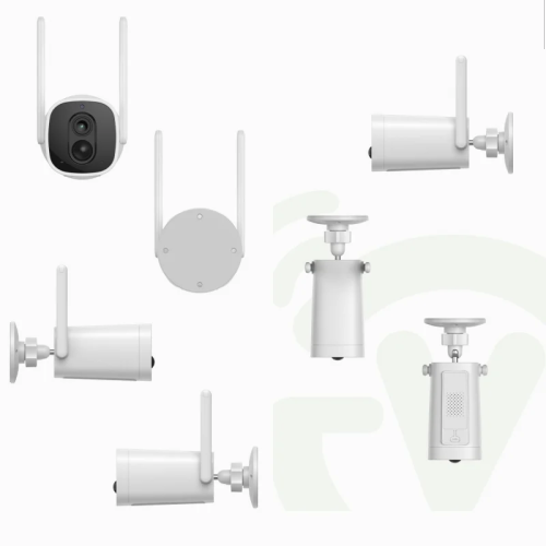 Battery Powered Wifi Security Camera Factory | 3MP Tuya PIR Rechargeable Surveillance Camera