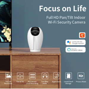 wholesale tuya ptz wifi camera  with onvif protocol Indoor Pan Tilt  Security Surveillance Camera