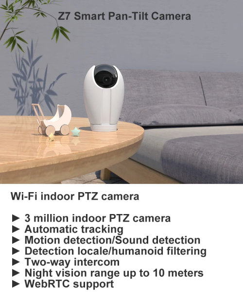 wholesale tuya ptz wifi camera  with onvif protocol Indoor Pan Tilt  Security Surveillance Camera
