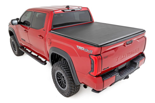 Tri-Fold soft Tonneau Cover for Toyota Truck Bed  | Support OEM