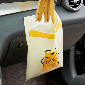 Plastic Car Trash Bag Adhesive Garbage Bag | Convenient and Leak proof | Plastic Car Garbage Bag | Used for Leave Proof Trash Bag for Kitchen Office Car Seat Car Garbage Bag | Supports Customization